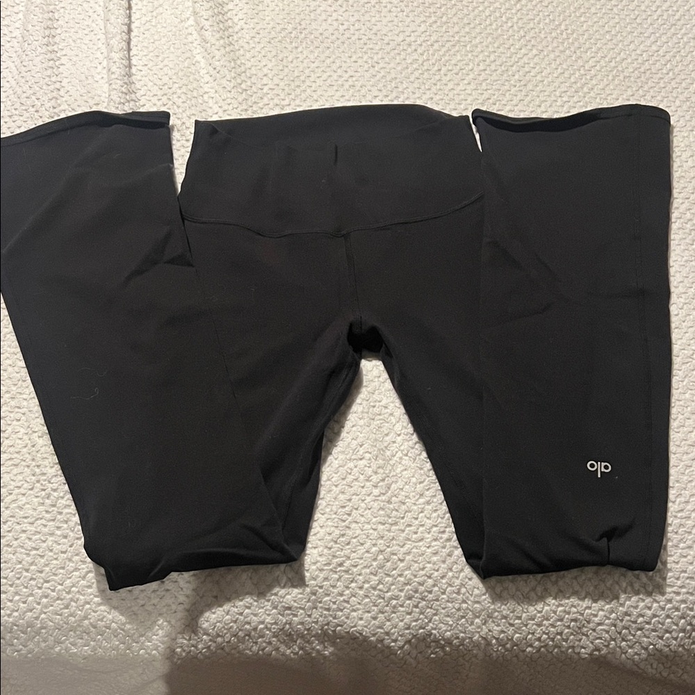 Alo Black bootcut Leggings